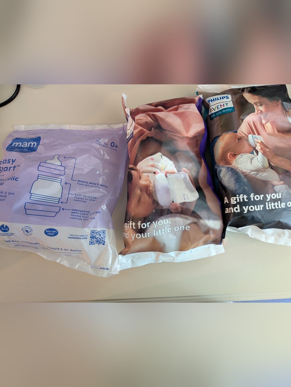 Variety Baby Bottles Set Of 3